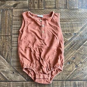Jamie Kay 2Y bodysuit/romper terracotta color